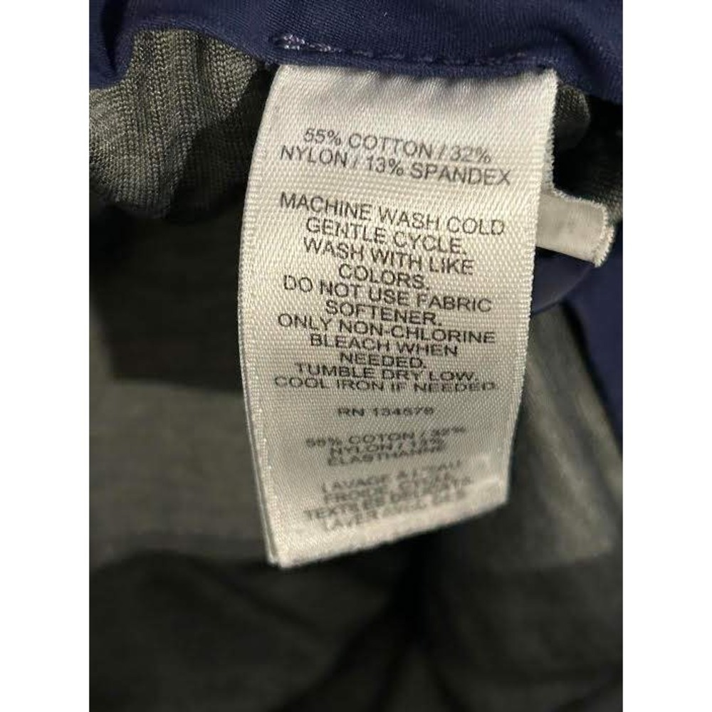 Vineyard Vines On The Go Pants Mens 36x34 Navy Blue Performance Chino Stretch - Picture 6 of 10